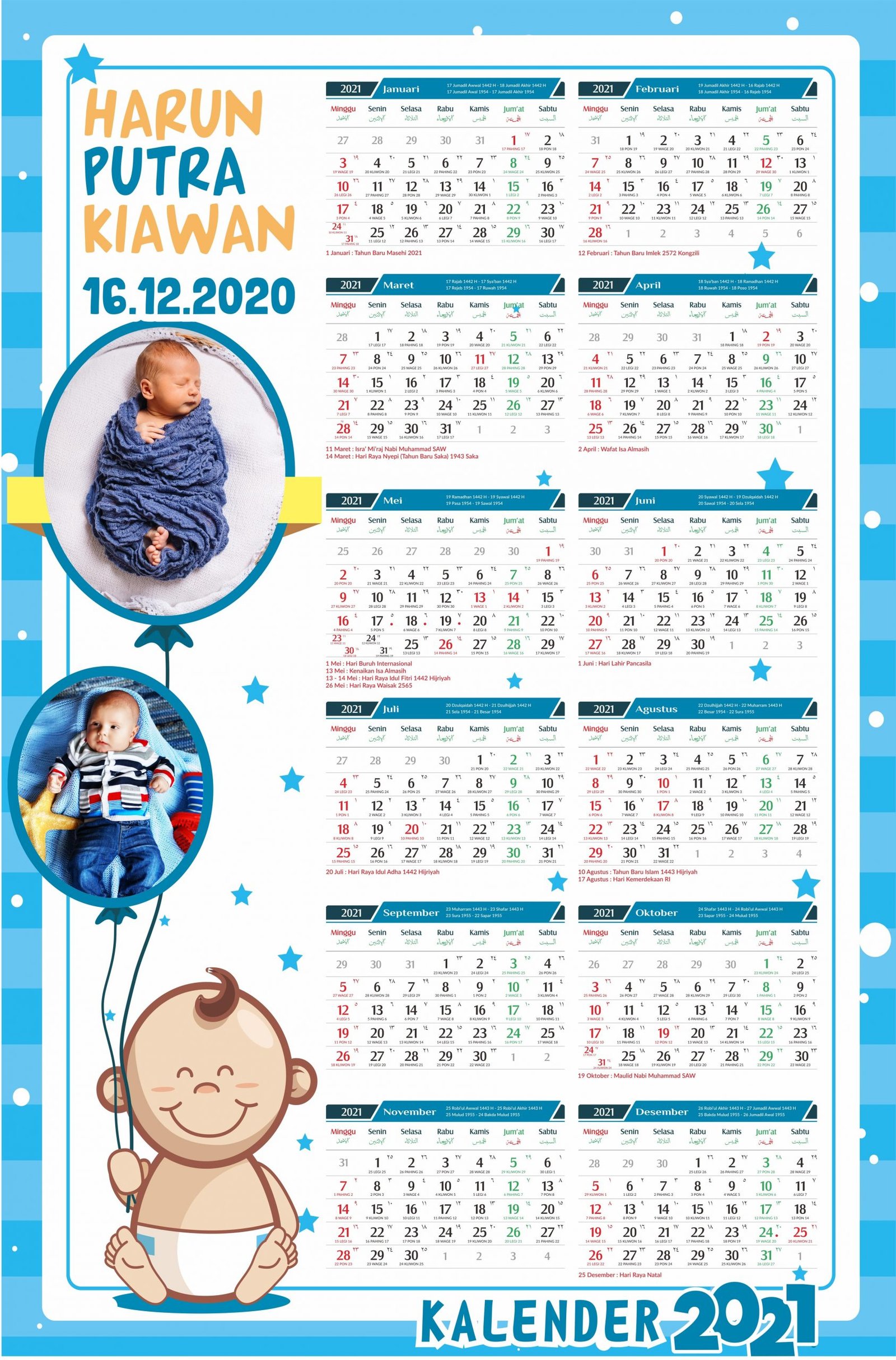 Katalog Desain Kalender 2021 | Percetakan Dexprint